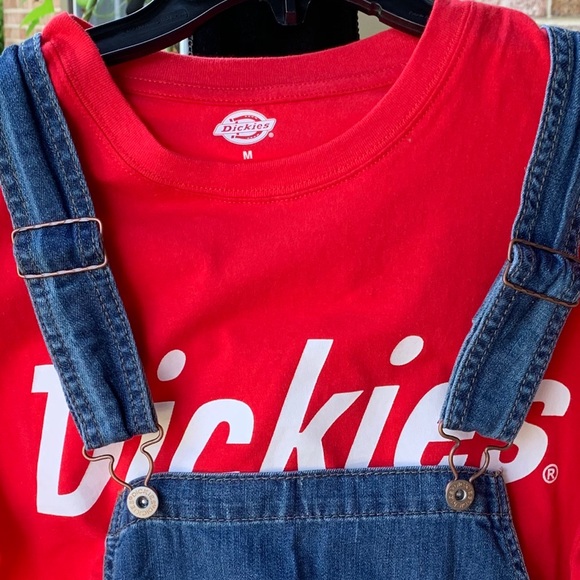 Dickies Jeans Dickies Blue Straight Leg Overalls Poshmark